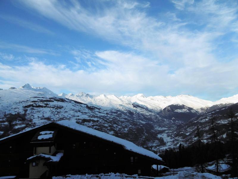 Ski verhuur Studio cabine 3 personen (018) - Résidence la Boussole - Montchavin La Plagne - Balkon