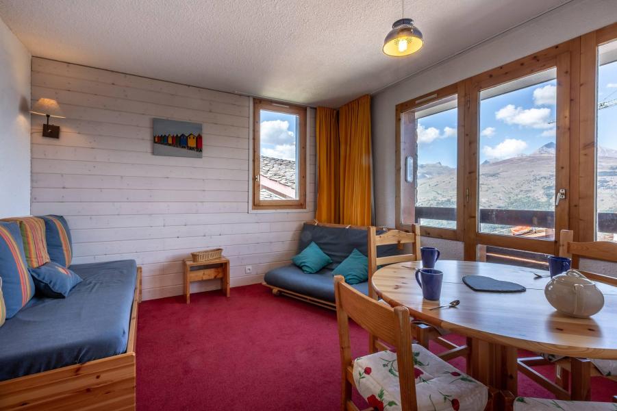 Ski verhuur Studio cabine 3 personen (018) - Résidence la Boussole - Montchavin La Plagne - Woonkamer