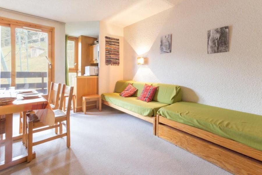 Rent in ski resort 2 room apartment 5 people (30) - Résidence la Clef - Montchavin La Plagne - Living room