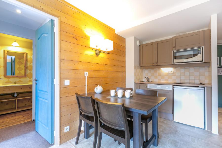 Ski verhuur Appartement 2 kamers bergnis 5 personen (206) - Résidence la Marelle - Montchavin La Plagne - Woonkamer