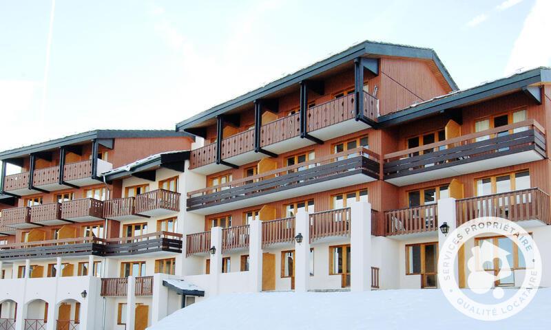 Аренда на лыжном курорте Résidence la Marelle et Le Rami - Maeva Home - Montchavin La Plagne - зимой под открытым небом