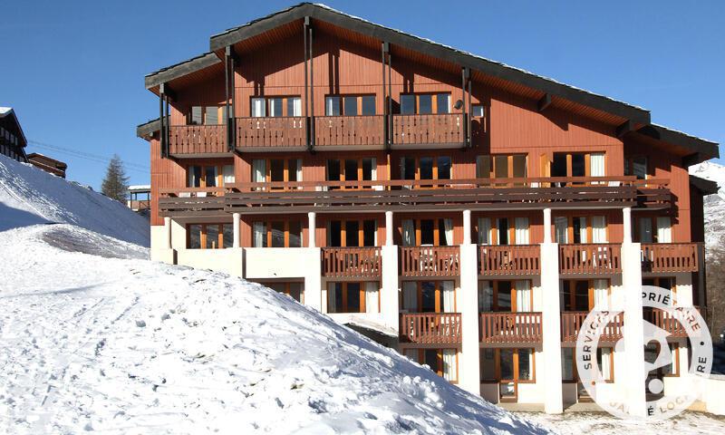 Wynajem na narty Apartament 2 pokojowy 5 osób (Confort 30m²) - Résidence la Marelle et Le Rami - Maeva Home - Montchavin La Plagne - Zima na zewnątrz