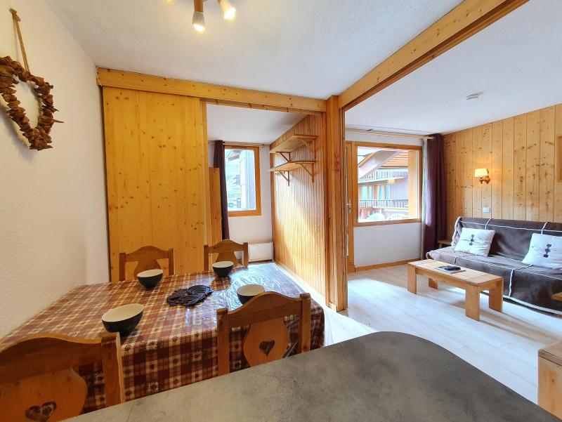 Rent in ski resort Studio 4 people (058) - Résidence la Traverse - Montchavin La Plagne - Living room