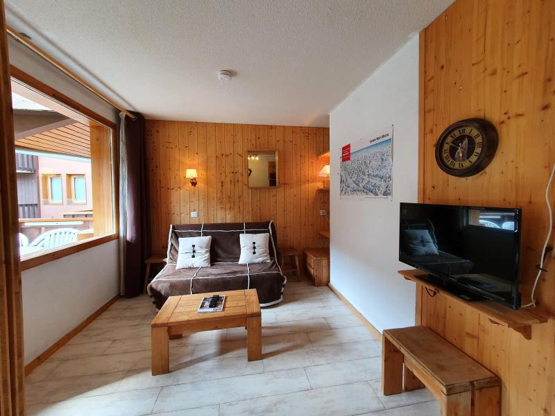 Rent in ski resort Studio 4 people (058) - Résidence la Traverse - Montchavin La Plagne - Living room