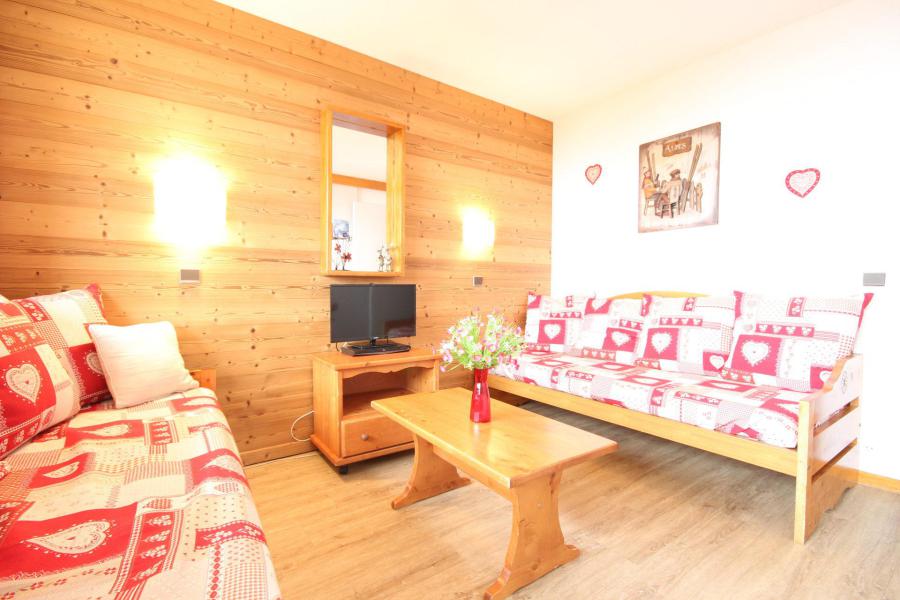 Rent in ski resort 2 room apartment 6 people (15) - Résidence le 1er Dé - Montchavin La Plagne - Living room