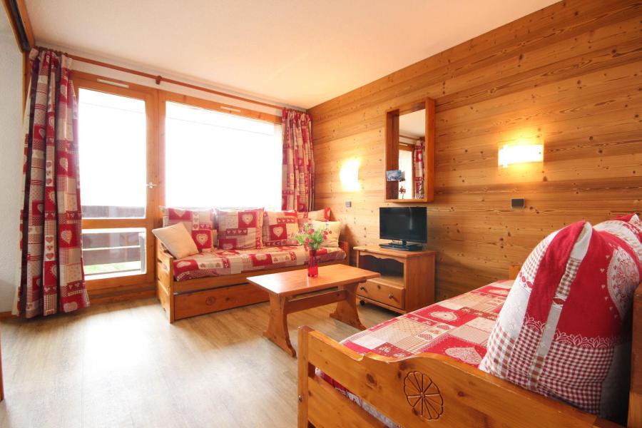 Rent in ski resort 2 room apartment 6 people (15) - Résidence le 1er Dé - Montchavin La Plagne - Living room