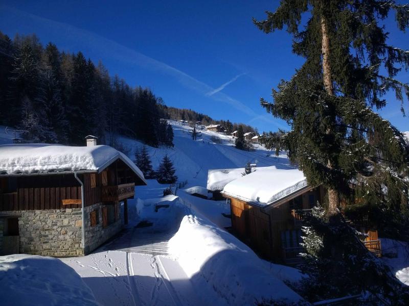 Аренда на лыжном курорте Апартаменты 2 комнат 6 чел. (15) - Résidence le 1er Dé - Montchavin La Plagne - зимой под открытым небом