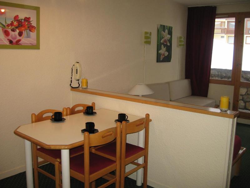 Ski verhuur Appartement 1 kamers 4 personen (108) - Résidence le Dé 3 - Montchavin La Plagne - Woonkamer