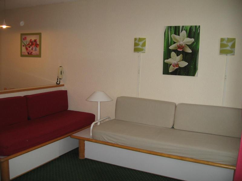 Ski verhuur Appartement 1 kamers 4 personen (108) - Résidence le Dé 3 - Montchavin La Plagne - Woonkamer