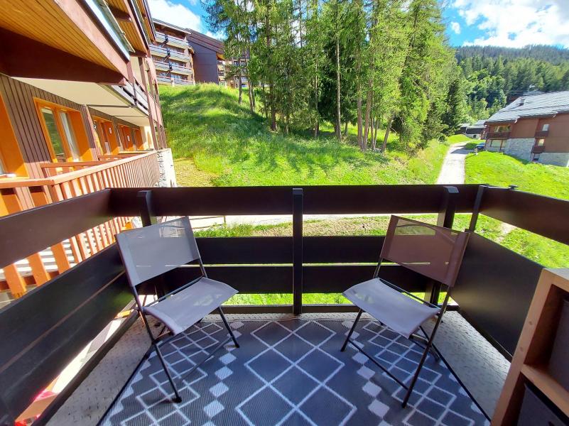 Skiverleih 2-Zimmer-Berghütte für 5 Personen (417) - Résidence le Dé 4 - Montchavin La Plagne - Terrasse