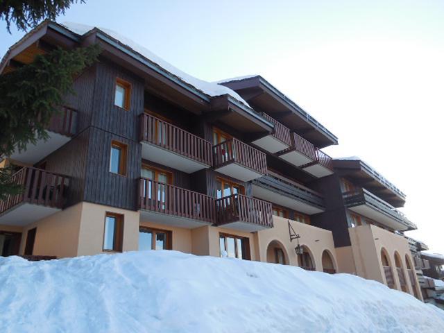 Location au ski Appartement 2 pièces 5 personnes (232) - Résidence le Dé 4 - Montchavin La Plagne - Extérieur hiver