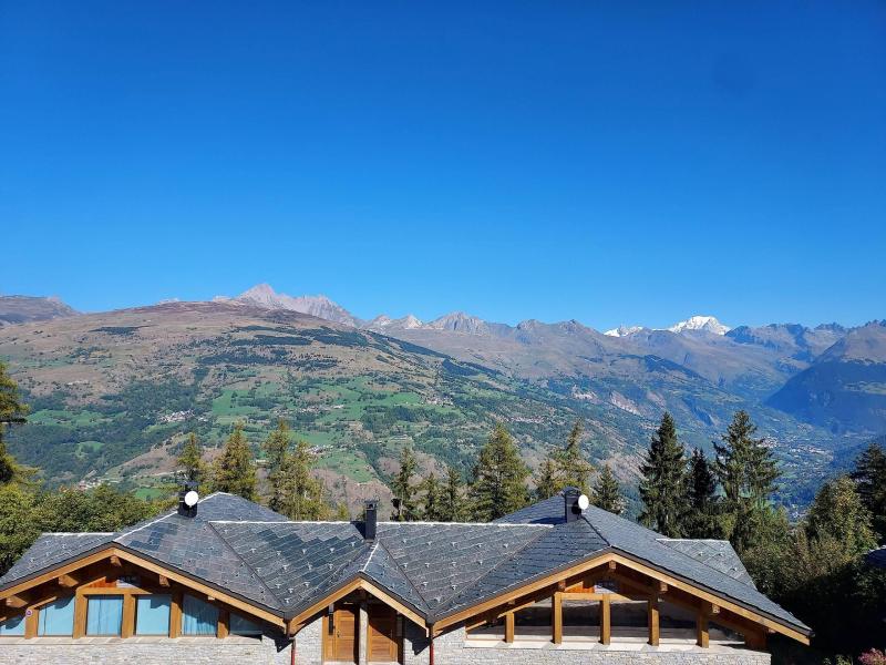 Wynajem na narty Apartament duplex 2 pokojowy 6 osób (434) - Résidence le Dé 4 - Montchavin La Plagne - Balkon