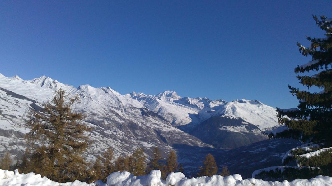 Аренда на лыжном курорте Апартаменты 3 комнат 6 чел. (006) - Résidence le Domino - Montchavin La Plagne - Балкон