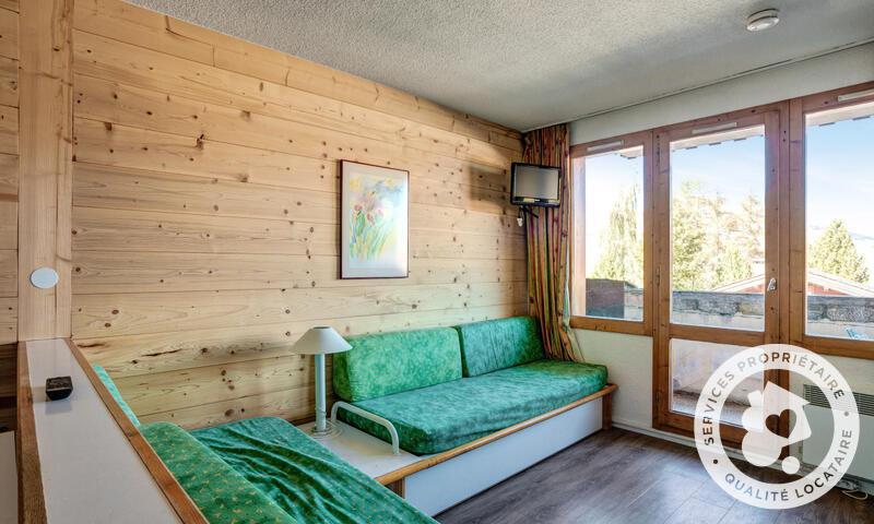 Vacances en montagne Appartement 2 pièces 4 personnes (Confort 22m²) - Résidence le Hameau du Sauget - Maeva Home - Montchavin La Plagne - Extérieur hiver