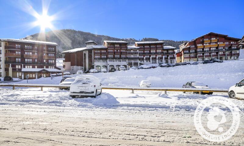 Аренда на лыжном курорте Résidence le Hameau du Sauget - Maeva Home - Montchavin La Plagne - зимой под открытым небом