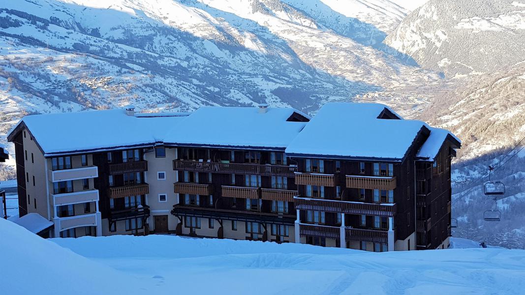 Location au ski Appartement 2 pièces 5 personnes (216) - Résidence le Rami - Montchavin La Plagne - Extérieur hiver