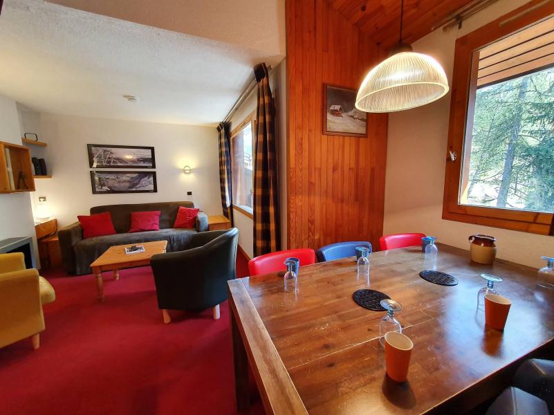 Skiverleih 3 Zimmer Maisonettewohnung für 6 Personen (036) - Résidence le Zig Zag - Montchavin La Plagne - Wohnzimmer