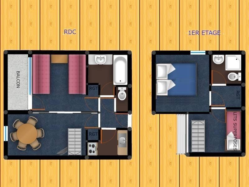 Soggiorno sugli sci Appartamento su due piani 3 stanze per 6 persone (039) - Résidence le Zig Zag - Montchavin La Plagne