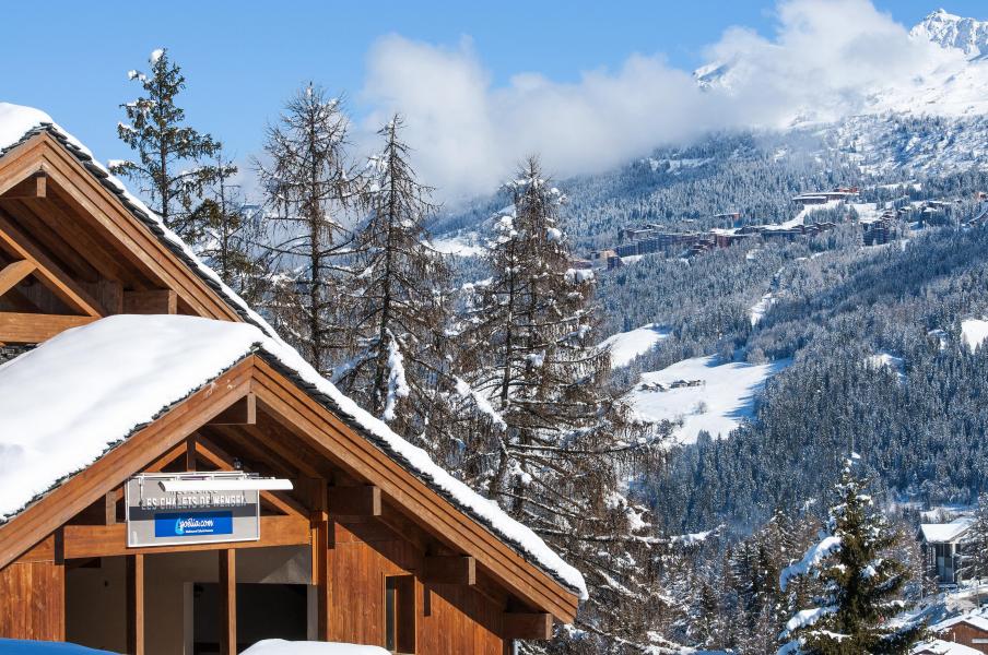 Аренда на лыжном курорте Résidence les Chalets de Wengen - Montchavin La Plagne - зимой под открытым небом