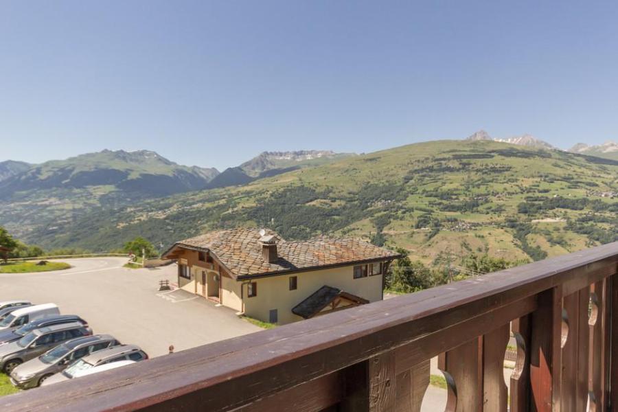 Rent in ski resort 2 room apartment 5 people (5) - Résidence Porte de Montchavin - Montchavin La Plagne - Terrace