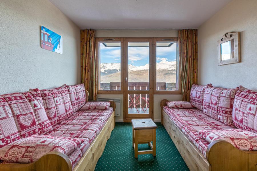 Rent in ski resort 2 room apartment 5 people (107) - Résidence Sextant - Montchavin La Plagne - Living room