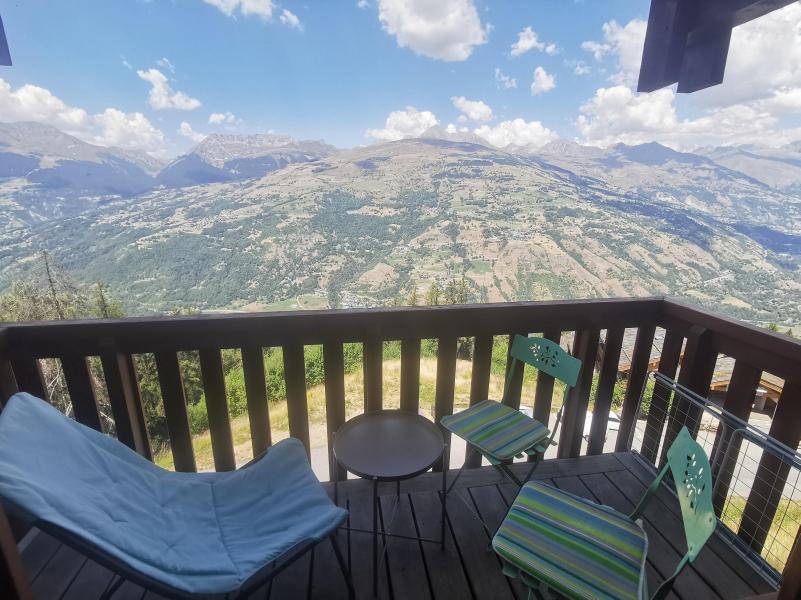 Alquiler al esquí Apartamento 2 piezas para 4 personas (304) - Résidence Sextant - Montchavin La Plagne - Balcón