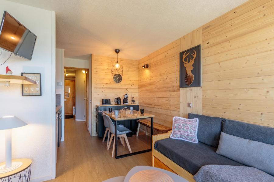 Ski verhuur Appartement 2 kamers 4 personen (306) - Résidence Sextant - Montchavin La Plagne - Woonkamer