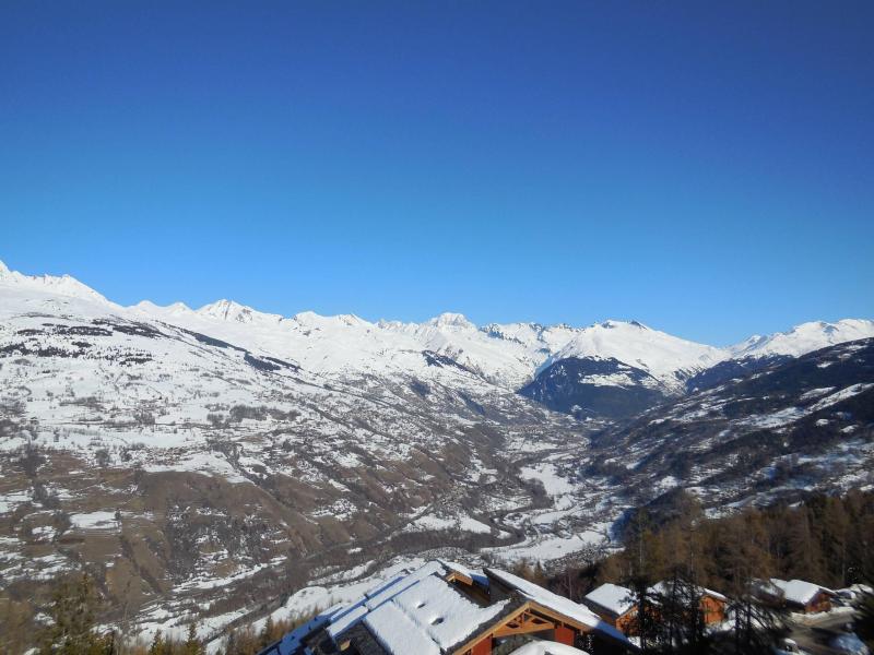 Ski verhuur Appartement 2 kamers 5 personen (405) - Résidence Sextant - Montchavin La Plagne - Balkon