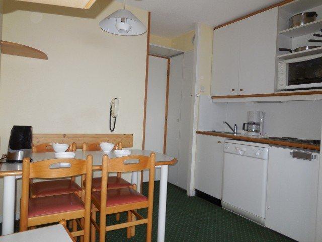 Ski verhuur Appartement 2 kamers 5 personen (405) - Résidence Sextant - Montchavin La Plagne - Woonkamer