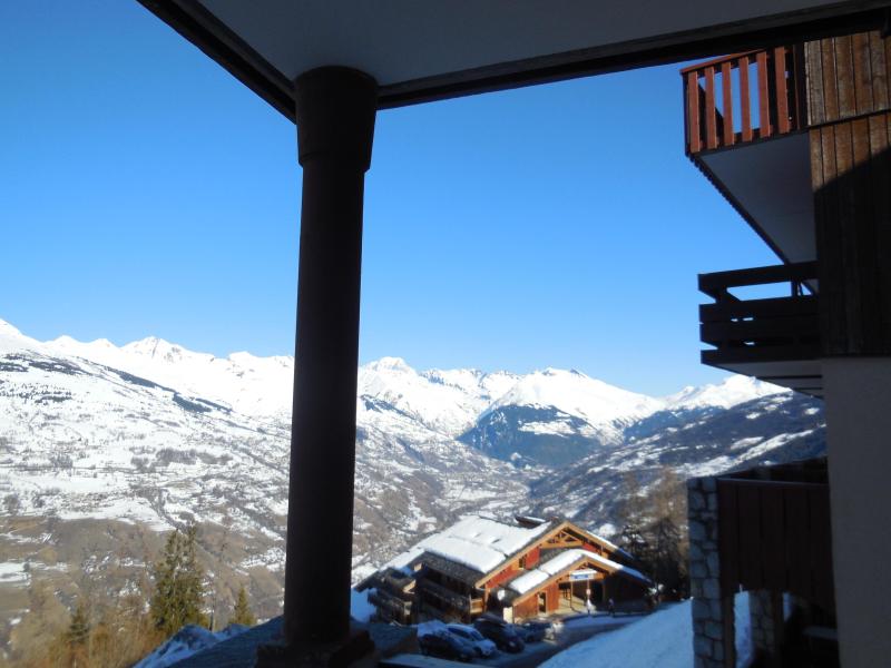 Ski verhuur Appartement 3 kamers 6 personen (110) - Résidence Sextant - Montchavin La Plagne - Balkon