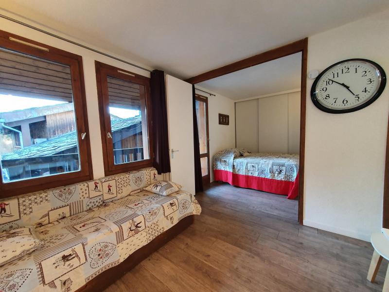 Ski verhuur Appartement 2 kamers 4 personen (028) - Résidence Trompe l'Oeil - Montchavin La Plagne - Woonkamer