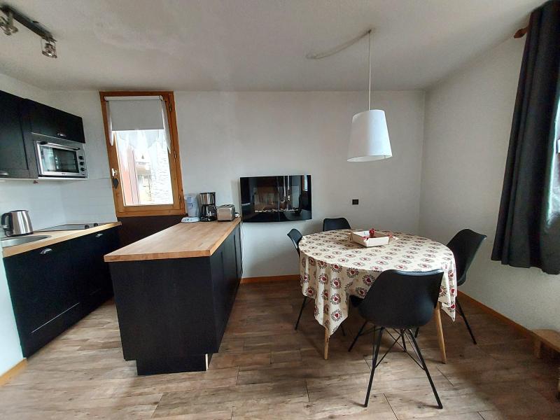 Ski verhuur Appartement 2 kamers 5 personen (046) - Résidence Trompe l'Oeil - Montchavin La Plagne - Woonkamer