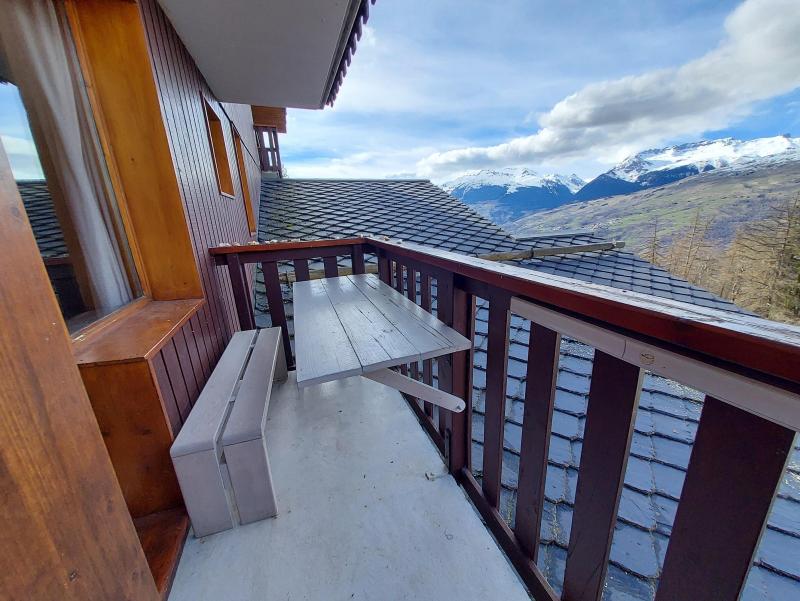 Location au ski Appartement 2 pièces 4 personnes (021) - Résidence Trompe l'Oeil - Montchavin La Plagne - Balcon