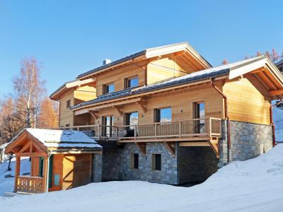 Vacances en montagne Chalet Paradise Star - Montchavin La Plagne - Extérieur hiver