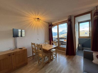 Ski verhuur Appartement 2 kamers 2-4 personen (25) - La Résidence Equerre - Montchavin La Plagne - Woonkamer