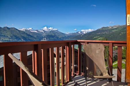 Soggiorno sugli sci Studio per 2 persone (029) - La Résidence Equerre - Montchavin La Plagne - Balcone