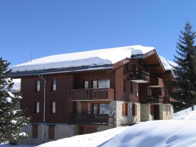 Location au ski Studio 4 personnes (016) - La Résidence la Lanterne - Montchavin La Plagne - Extérieur hiver