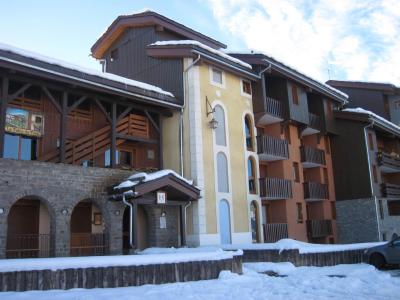 Rent in ski resort La Résidence la Traverse - Montchavin La Plagne - Winter outside