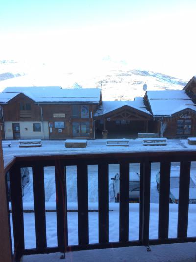 Location au ski Studio divisible 4 personnes (28) - La Résidence la Traverse - Montchavin La Plagne - Balcon