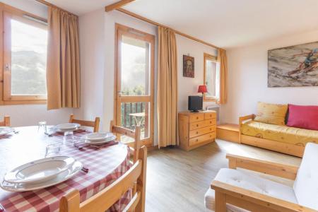 Rent in ski resort 2 room apartment 4 people (BAI19) - La Résidence le Bastion I - Montchavin La Plagne - Living room