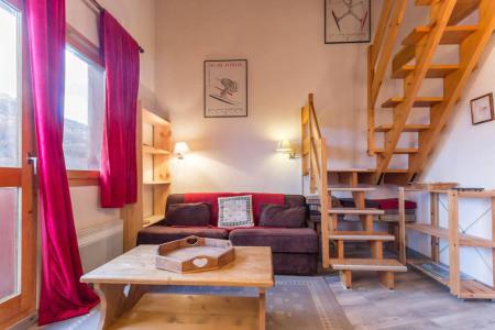 Rent in ski resort 4 room duplex apartment 9 people (BAI33) - La Résidence le Bastion I - Montchavin La Plagne - Living room