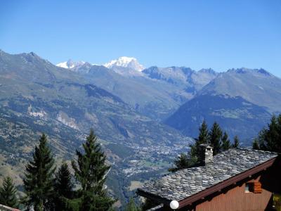 Location au ski Studio 4 personnes (435) - La Résidence le Dé 4 - Montchavin La Plagne - Balcon