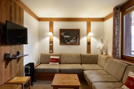 Ski verhuur Appartement 4 kamers 10 personen (108) - Le Chalet de Montchavin - Montchavin La Plagne - Woonkamer