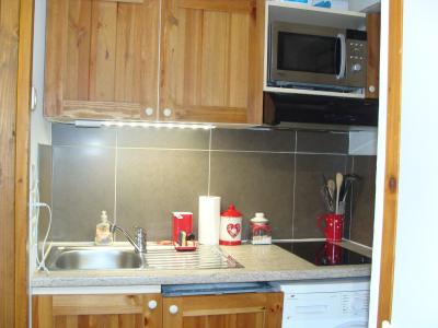 Rent in ski resort Studio 3 people (105) - Le Chalet de Montchavin - Montchavin La Plagne - Kitchenette