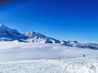 Wynajem na narty Domek górski 3 pokojowy 6 osób (1) - Le Pommier 5 - Montchavin La Plagne - Zima na zewnątrz