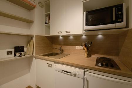 Rent in ski resort 2 room apartment 6 people (206) - Maison Tresallet - Montchavin La Plagne - Kitchen