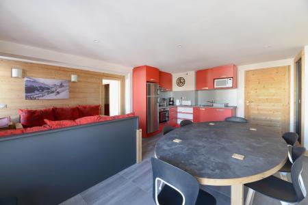 Rent in ski resort Résidence Backgammon - Montchavin La Plagne - Living room