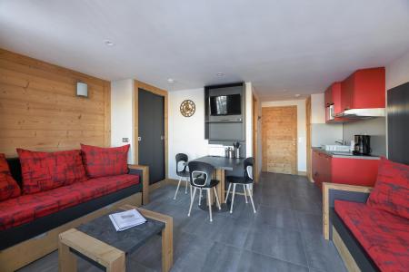 Rent in ski resort Résidence Backgammon - Montchavin La Plagne - Living room