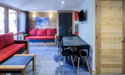 Аренда на лыжном курорте Апартаменты 2 комнат 5 чел. (31m²) - Résidence Backgammon - Maeva Home - Montchavin La Plagne - Салон