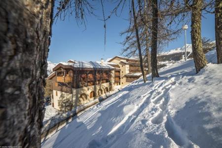 Location au ski Studio 4 personnes (201) - Résidence Bilboquet - Montchavin La Plagne - Extérieur hiver